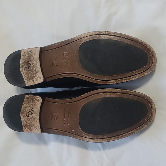 Bullock & Jones men black slip-on shoes size 9